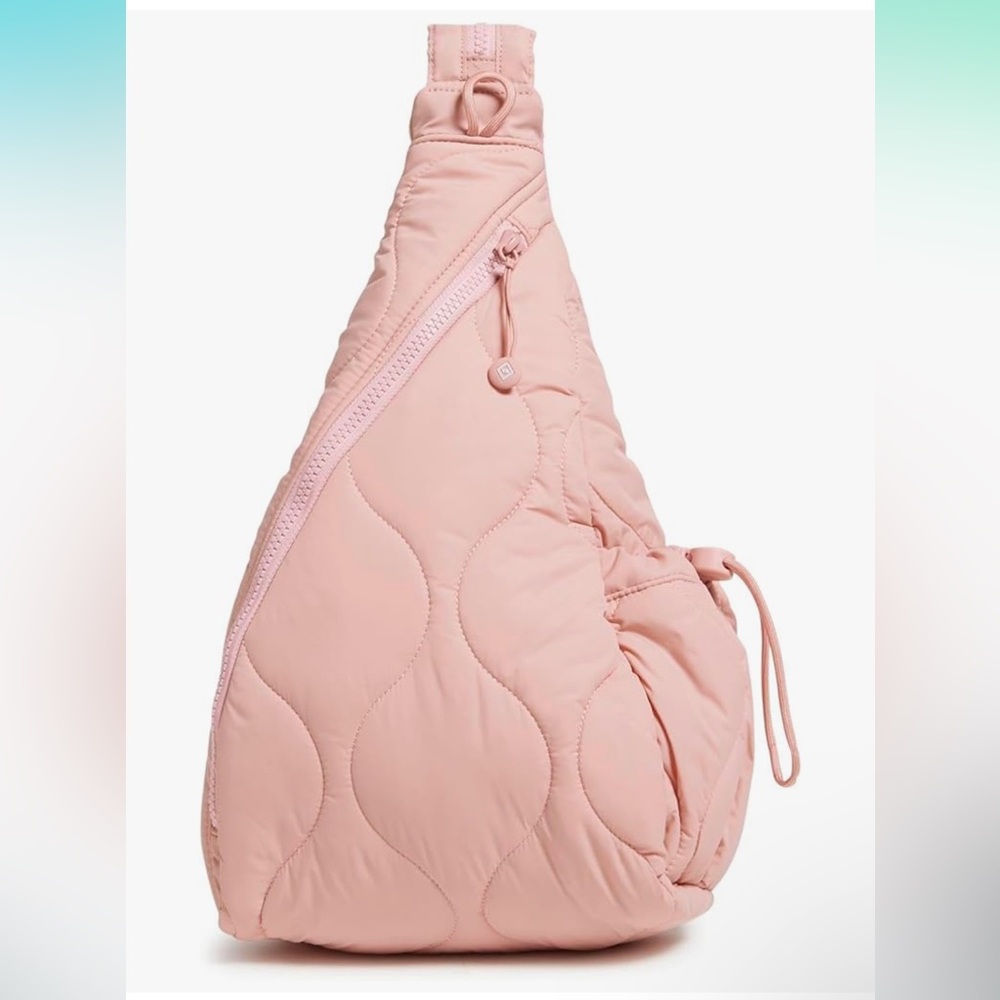 Vera Bradley Featherweight Sling Backpack, Rose Quartz